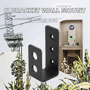 Tùy chỉnh Heavy-Duty Wall Mount <span class=keywords><strong>Bracket</strong></span> thép không gỉ mạ kẽm bề mặt xây dựng sử dụng nhôm <span class=keywords><strong>U</strong></span> khung bởi nhà sản xuất - Product Image 2