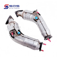 Convertidor Catalítico de Tres Vías SQS OEM/ODM de Alta Calidad, Ajuste Directo para Infiniti Fx35 Qx80 Qx50 G25 G27 G37, Personalizado Euro 3-6