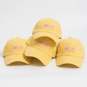 批发定制Logo帽纯棉刺绣定制棒球帽男女促销运动可调时尚 - Product Image 1