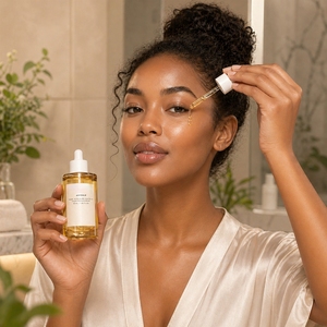 Madagascar Centella Soothing Ampoule Moisturizing <b>Serum</b> for Skin Barrier Care Plant Based <b>Face</b> Essence 100ml Bottle - Product Image 3