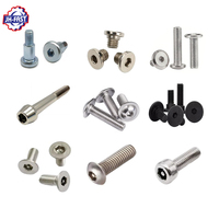 Screws Wholesale Tornillos M2 M2.5 M3 M3.9 M4 M4.8 M5 M6 Machine Screw Steel Titanium Stainless Black Tapping Metal Screw
