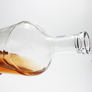 Elegante bottiglia di vetro Premium 700ml sughero Design decorativo biologico per Whisky Vodka liquore liquori Gin Rum Tequila Brandy <span class=keywords><strong>Xo</strong></span> - Product Image 2
