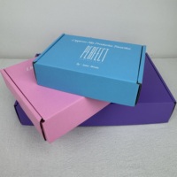 Boîte d'expédition ondulée de luxe personnalisée de haute qualité 2mm Carton maître en carton réutilisable UV pour chaussettes de sérum de soins de la peau
