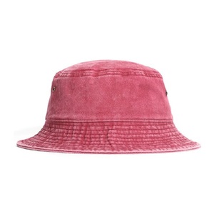 <span class=keywords><strong>Chapeau</strong></span> <span class=keywords><strong>Surfer</strong></span> Bucket Cap pour Femme 100% Coton, Personnalisable, Motif de Luxe, Couleur Unie, Lavage Vintage, Rose Chaud, Bon Marché - Product Image 2