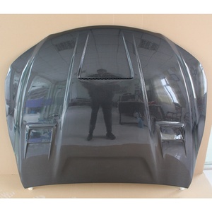 Modificación de coche 2008-2015, mejora del parachoques delantero, capó de fibra de carbono, protección del capó del motor para Toyota Reiz - Product Image 1