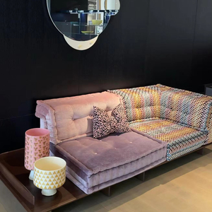 Mobilier de salon contemporain de luxe Éléments chinois Canapé modulaire Canapé Mahjong
