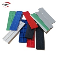 YIfang Moderne Multi-Taille HDPE En Plastique Plat Vitrage Packer Fenêtre Cale Niveleur De Sol Cale De Carrelage Tailles Mixtes pour Plancher De Fenêtre