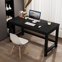 Bureau de travail moderne, bureau d'ordinateur simple pour appartement locatif, bureau d'étudiant, bureau d'étude, table longue murale