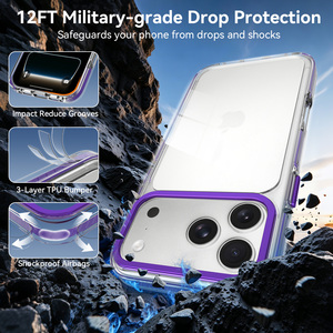 Produttore all'ingrosso di accessori cellulari, custodie per iPhone 18 17 16 15 Pro Max, fornitore OEM ODM con packaging personalizzato - Product Image 4