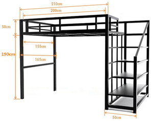 Vente en gros <span class=keywords><strong>de</strong></span> <span class=keywords><strong>lit</strong></span> double en métal pour l'école avec chambre à coucher, le <span class=keywords><strong>lit</strong></span> <span class=keywords><strong>de</strong></span> la sous-mère peut être personnalisé à des prix - Product Image 6