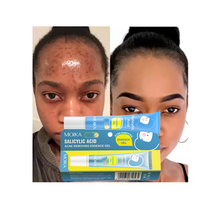 Krim Perawatan jerawat asam salisilat pengecil pori-pori, Gel penghilang bekas luka Anti Noda, perbaikan cepat efektif - Product Image 1