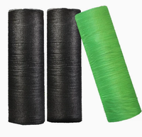Filet d'ombrage agricole en HDPE résistant aux UV, noir, pour serre et jardin, toile d'ombrage durable pour extérieur, taux d'ombrage 30%-95%