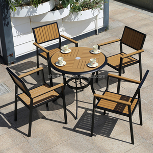 Set <span class=keywords><strong>da</strong></span> pranzo in <span class=keywords><strong>legno</strong></span> per <span class=keywords><strong>tavolo</strong></span> <span class=keywords><strong>da</strong></span> pranzo e sedia <span class=keywords><strong>da</strong></span> <span class=keywords><strong>giardino</strong></span> in plastica per esterni all'ingrosso - Product Image 6