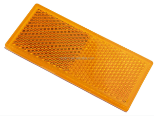 Réflecteur automatique arrière 85X31mm rouge orange blanc <span class=keywords><strong>feux</strong></span> latéraux pour remorques camions voitures remorques caravanes - Product Image 3