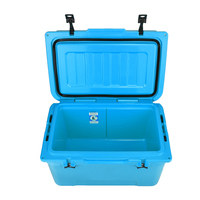 Glacière isotherme moderne en PE rotomoulé 65QT/65L, étanche, avec logo imprimé personnalisé, idéale pour aliments, boissons et canettes de vin – Meilleures ventes