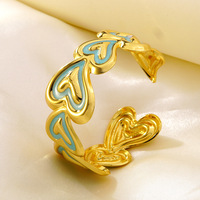 Bracelet Cœur Goutte d'Eau Populaire en Acier Inoxydable, Style Doux, Tendance et Polyvalent, en Acier Titane en Forme de Cœur
