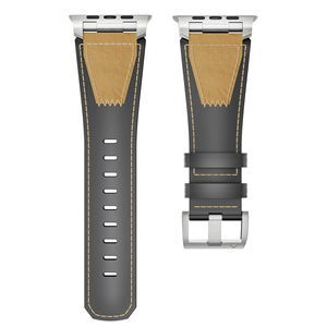 Correa <span class=keywords><strong>de</strong></span> <span class=keywords><strong>Reloj</strong></span> <span class=keywords><strong>de</strong></span> Cuero <span class=keywords><strong>de</strong></span> Alta Calidad <span class=keywords><strong>de</strong></span> 22 mm, Estilo Vintage, para <span class=keywords><strong>Fossil</strong></span> Apple Ultra - Product Image 1