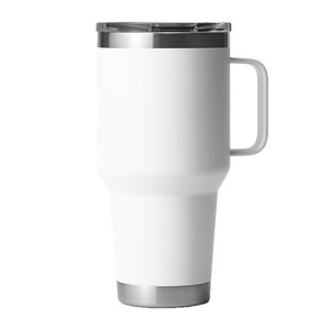 Stainless Steel Tumbler 30oz With Handle <b>Insulated</b> Travel <b>Mug</b> For Home Office Use - Product Image 4