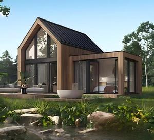 Casa Prefabricada <span class=keywords><strong>de</strong></span> Acero Moderna, Ecológica, Impermeable y con Energía Solar para Uso en Villas, Apartamentos, Talleres, Cabaña Portátil Pequeña - Product Image 5