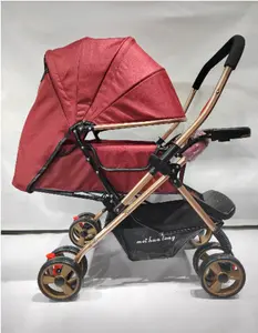 3合1多功能婴儿推车旅行系统可折叠塑料和铁架，带ABS材料，方便步行者