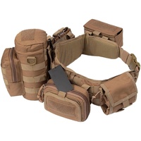 Ceinture tactique de haute qualité, en matériaux de qualité supérieure, confortable, respirante, ceinture de service tactique, ceinture utilitaire avec pochettes pour accessoires