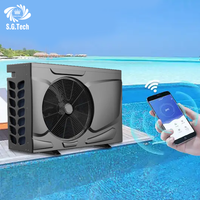 Pompe à chaleur pour piscine Water Crown SG-01 2026 Full Inverter avec contrôle WIFI pour le chauffage et le refroidissement, filtre inclus pour les propriétaires de piscines