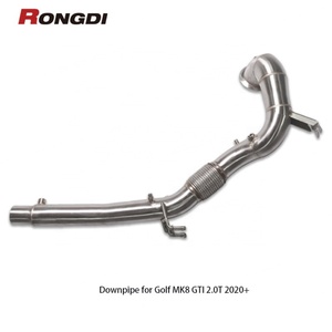 ท่อไอเสียสเตนเลส304ประสิทธิภาพสูงสำหรับ Volkswagen Golf GTI MK8 2.0T 2020 + - Product Image 1