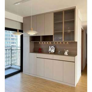 Aimsp Italian Side <b>Cabinet</b> for Dining Room <b>Sideboard</b> Bar Wood - Product Image 6