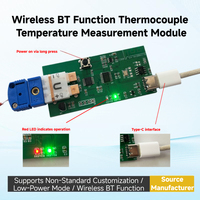 Module de mesure de température thermocouple Plug-and-Play Instrument Surveillance en temps réel Fonction BT sans fil OEM ODM pris en charge