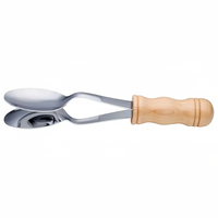 8 Inch Musical Spoon Percussion Instrument with Wooden Handle, Lightweight Design for Develops Rhythm and Hearing Skills