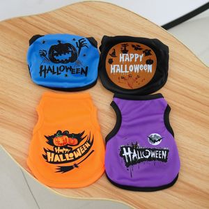 Halloween Vests <b>For</b> Cats And Dogs Orange Blue Purple Black Polyester Print Cute Pet <b>Clothes</b> Small Dog Pomeranian <b>Teddy</b> <b>Bear</b> - Product Image 2