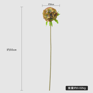ดอกไม้ประดิษฐ์รูปกังหันลมแบบก้านเดี่ยว หลายสี สมจริง สำหรับตกแต่งดอกไม้ DIY - Product Image 5