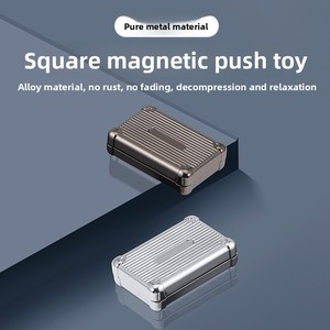 Caja de equipaje con <span class=keywords><strong>tarjeta</strong></span> magnética infinita, juguetes antiestrés para adultos, spinner deslizante de dedo, regalo creativo portátil - Product Image 4