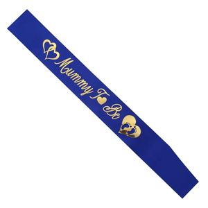 Ceinture en Satin pour maman Be, 32 pièces, bleu, rose, pour Baby Shower, décoration de révélation de sexe, fête de <span class=keywords><strong>grossesse</strong></span>, publicité, fournitures cadeaux - Product Image 6