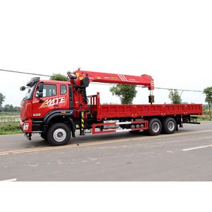 รถบรรทุกติดเครน Sinotruk 6x4 พร้อมเครน Sany 14 ตัน แบบแขนยืดได้ สำหรับยกและขนส่ง - Product Image 6