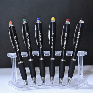 2-in-1 Leuchtender Logo-LED-Stylus-Kugelschreiber mit Individuellem Logo für <span class=keywords><strong>Android</strong></span> und iPhone Werbeartikel - Product Image 4