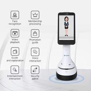 Robot de service de réception Jupiter AI pour la banque | Guide intelligent et robot d'assistance à la clientè<span class=keywords><strong>le</strong></span> avec écran tactile - Product Image 4