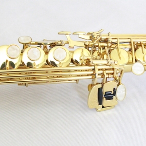 Saxophone <span class=keywords><strong>soprano</strong></span> <span class=keywords><strong>droit</strong></span> FSS-100L B plat, finition laquée or, en laiton, emballé dans un étui en mousse et un sac souple - Product Image 4