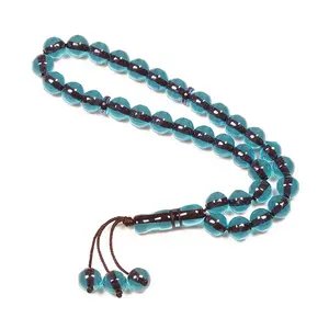 Arabic gift islamic accessories jewelry round size 12mm 33 prayer beads resin tasbih muslim rosary subha misbaha