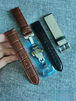 Bracelet de montre en cuir véritable haut de gamme pour hommes matures, luxe haut de gamme, qualité supérieure, design interchangeable