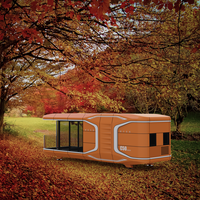 Maisons Capsules Spatiales Modulaires Préfabriquées Conteneurs Extérieurs Structure Acier Design Moderne Prêtes à Habiter Capsules de Couchage