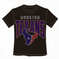 En gros, Patch thermocollant en strass pour football, motif lèvres Texas, pour la décoration textile