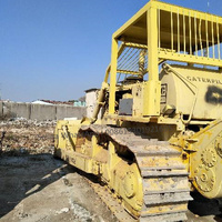 Bulldozer à chenilles D7G, tracteur à chenilles D7G, D6D, Machine hydraulique originale, chenille d'occasion, D7G, avec treuil