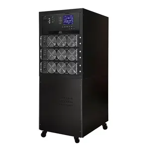 Visench + Điện E OEM UPS 20kW 30Kw 60kw 90Kw 3 giai đoạn PF 0.99 bên ngoài pin UPS cung cấp điện trực tuyến UPS