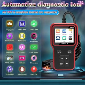 Xe Máy Quét Công Cụ Chẩn Đoán Chuyên Nghiệp Tự Động <span class=keywords><strong>OBD2</strong></span> Kiểm Tra Mã Động Cơ Đọc Với Thiết Lập Lại Xe Sống Dữ Liệu Quét Tester Phổ - Product Image 2