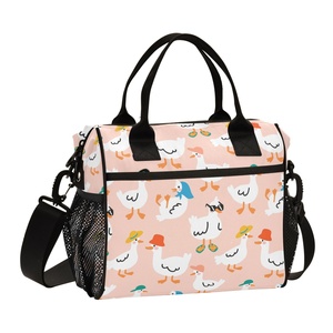 Sac à déjeuner réutilisable imperméable personnalisé avec logo, grand sac fourre-tout pour le travail, le pique-nique, la randonnée, prix avantageux - Product Image 1