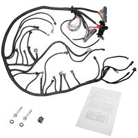 Harnais de câblage LS 4.8 5.3 6.0 Compatible avec les moteurs Vortec 1999 à 2006 GM 4L60E avec Transmissions par adaptateur