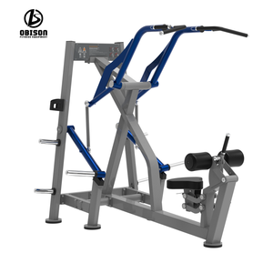 Machine de tirage vertical en acier pour usage commercial avec fonctions de sécurité pour l'entraînement de force de la poitrine et du dos, idéale pour la salle de sport, vente directe usine - Product Image 1