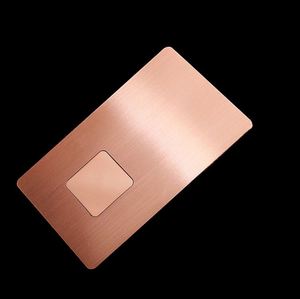 Tarjeta de Visita Metálica Personalizada con NFC Ntag215, Buena Venta - Product Image 1
