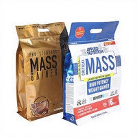 Sachet alimentaire refermable en aluminium et plastique à fond plat, imprimé par gravure, anti-odeur, en Mylar, pour emballage alimentaire YiXing Security Whey